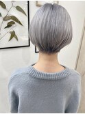 透明感ホワイトシルバー×髪質改善トリートメント/用賀