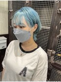 ペールブルーカラー
