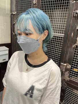 バブルス(BUBBLES) ペールブルーカラー