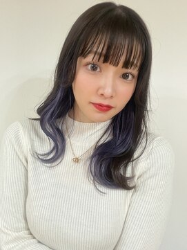 ロンド 表参道店(Lond) インナーカラー/イヤリングカラー/ラベンダーカラー/ブリーチ