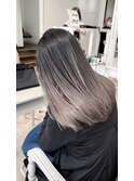 ダブルカラー/バレイヤージュ/白髪ぼかし/韓国風ヘア/髪質改善