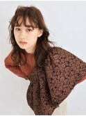 【tetote江坂】外国人風ウェーブパーマ大人ピンクベージュ
