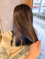 レオン(Re:ON)&nbsp;インナーカラー×ネイビーブルー