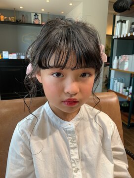ピエスヘア(PIE'CE HAIR) 静岡/清水 七五三7歳ヘアメイク
