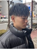 スキンフェードソフトツイストパーマ