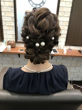 シェリー(Cherie) シニヨン風編み込みセット