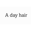 エィディヘア(A day hair)のお店ロゴ