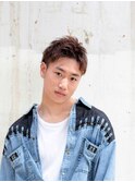 【東三国/新大阪】くせ毛風×前髪上げ×2ブロック×ネープレス