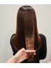 【高濃度水素付】カット ＋ 髪質改善ストレート ＋ 質感再整TR ￥20,000