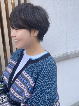 ロア(LOA) マッシュショートハイライトマッシュパーマ