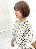 大人ショートボブ