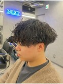 波巻きパーマ/シャドウパーマ