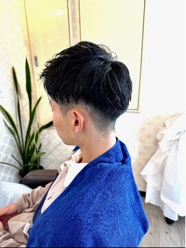 ヘアーアンドメイク アビディング(hair&make abiding) メンズショート・刈り上げ・アップバング