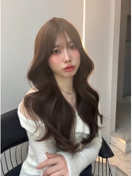 ボタン ハカタ(VOTAN hakata) グレージュ/透明感カラー/顔周りカット