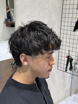 クール 大和八木駅前店(Coeur) #メンズシャドウパーマ　#メンズマッシュウルフ