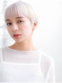 武蔵小杉/髪質改善/ホワイトグレージュ×小顔耳かけボブd