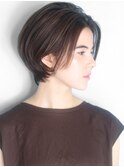 ショート・ボブ/白髪ぼかし/ハイライト/絶壁解消/30代/40代/50代