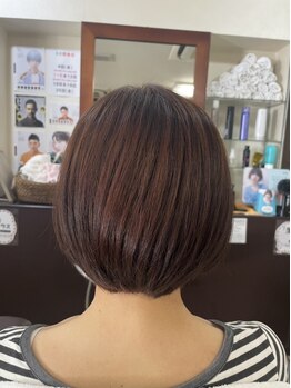 プログレス(PROGRESS)の写真/香草カラーで髪に優しく、艶と透明感をプラス。髪と頭皮に優しいカラーで理想のスタイルに。