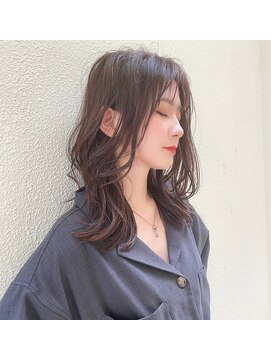 グランジュテ(grandjute) レイヤーカット★ハイライト★白髪ぼかし★髪質改善★カット