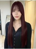 イメチェン/ホワイトブロンド/外ハネボブ/ワイドバング/栄/久屋
