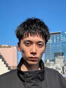 アフロート ギンザ(AFLOAT GINZA) 面長でもできる下ろしスパイキーショートヘア20代30代40代50代