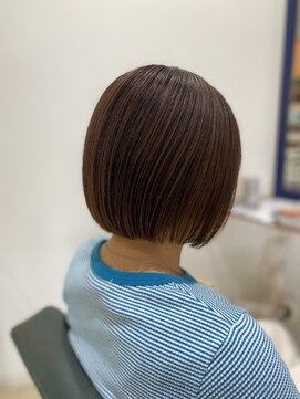 ヘアーデザインディアー(hair design Dear～) ぱっつんボブスタイル