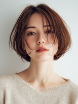 ロディーナ 大口 新子安(rodina)&nbsp;着物ヘア/ダークアッシュ/ミディアムレイヤーカット/大口子安