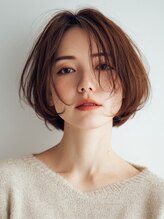 ロディーナ 大口 新子安(rodina)&nbsp;ピンクベージュ/アンブレラカラー/クールショート/前髪/大口子安