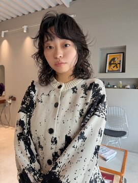 ホヌン 茅ヶ崎(Honnun) 大人可愛い柔らかミディアムパーマ/茅ヶ崎