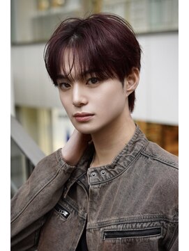 ナレ(NARE) 【AYUKI】ワインレッド×シースルーマッシュ