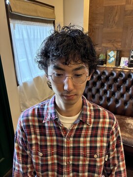 ボウベルズ ヘア アンド メイクアップ ドレッシング Bowbells hair&make up dressing メンズウルフパーマ