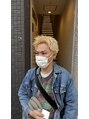 ラフィス ヘアー シュヴァル 熊本店(La fith hair cheval) メンズのブリーチ抜きっぱなしカラー