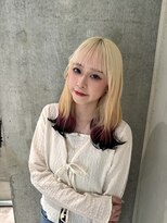 モニカ 栄店(MONIQA)&nbsp;ブロンド　裾カラー