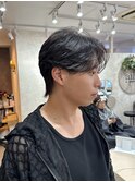 【aila稲荷】毛流れセンターパート/ダウンパーマ