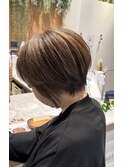 前下がりショート / 高濃度水素カラー / 30代 / 40代
