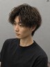 【波打つ髪でつくる色気】カット+波巻きパーマ¥14850