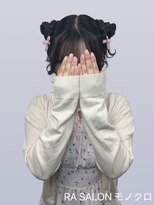アールエーサロンモノクロ 秋葉原(RA SALON モノクロ) 【推し活ヘアメ】猫耳クラゲヘア