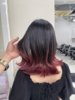 アライブ ハラジュク(ALIVE harajuku)&nbsp;グラデーションカラーバレイヤージュインナーカラー　ryota