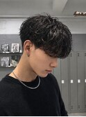 シャドウパーマ/波巻きパーマ/men’s /吉祥寺