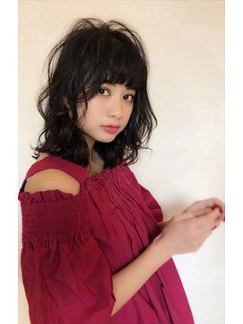 ラテ 武蔵小杉(LATTE) 【LATTE武蔵小杉】大人ミディアム　小顔カット　似合わせパーマ