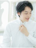 *mod's姪浜*…ビジカジ◎黒髪サイドパートショートb