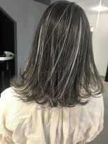 キング 枚方店(K!ng)&nbsp;切りっぱなしBOBコントラストハイライト