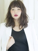 ロンドフルール 大宮東口(Lond fleur)&nbsp;【Lond fleur 山本翔一郎】大人カッコいい暗髪ミディアム