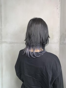 アンジェリカ 京都駅前店(ANGELICA JR) ANGELICA ウルフカット×インナーカラー