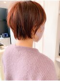 福山市 美容室人気ショートヘア、ショートボブ(Caary)キャアリー