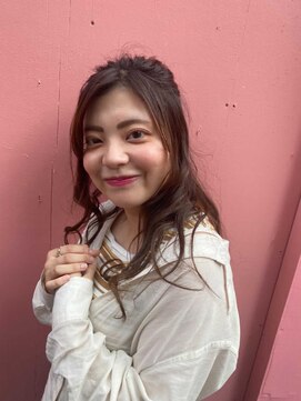 エミュ 天文館店(eMu) 夏っぽくナチュラルオレンジカラー☆