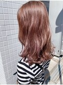 【clomus】ピンクグレージュ