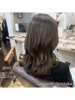 ワット 原宿店(W)&nbsp;原宿髪質改善ベージュカラーブリーチなし韓国レイヤーハイライト