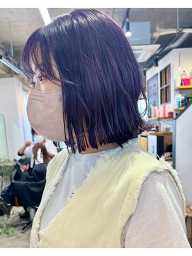 イット(it.) kana バイオレット ラベンダーカラー ケアブリーチ