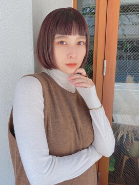 ルービック 豊中(Rubik's) 大人艶カラー/アゴラインミニボブ